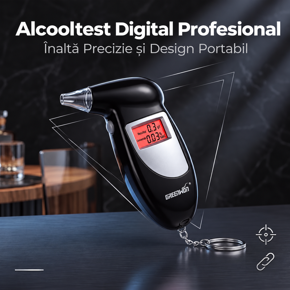 Alcooltest Digital Portabil