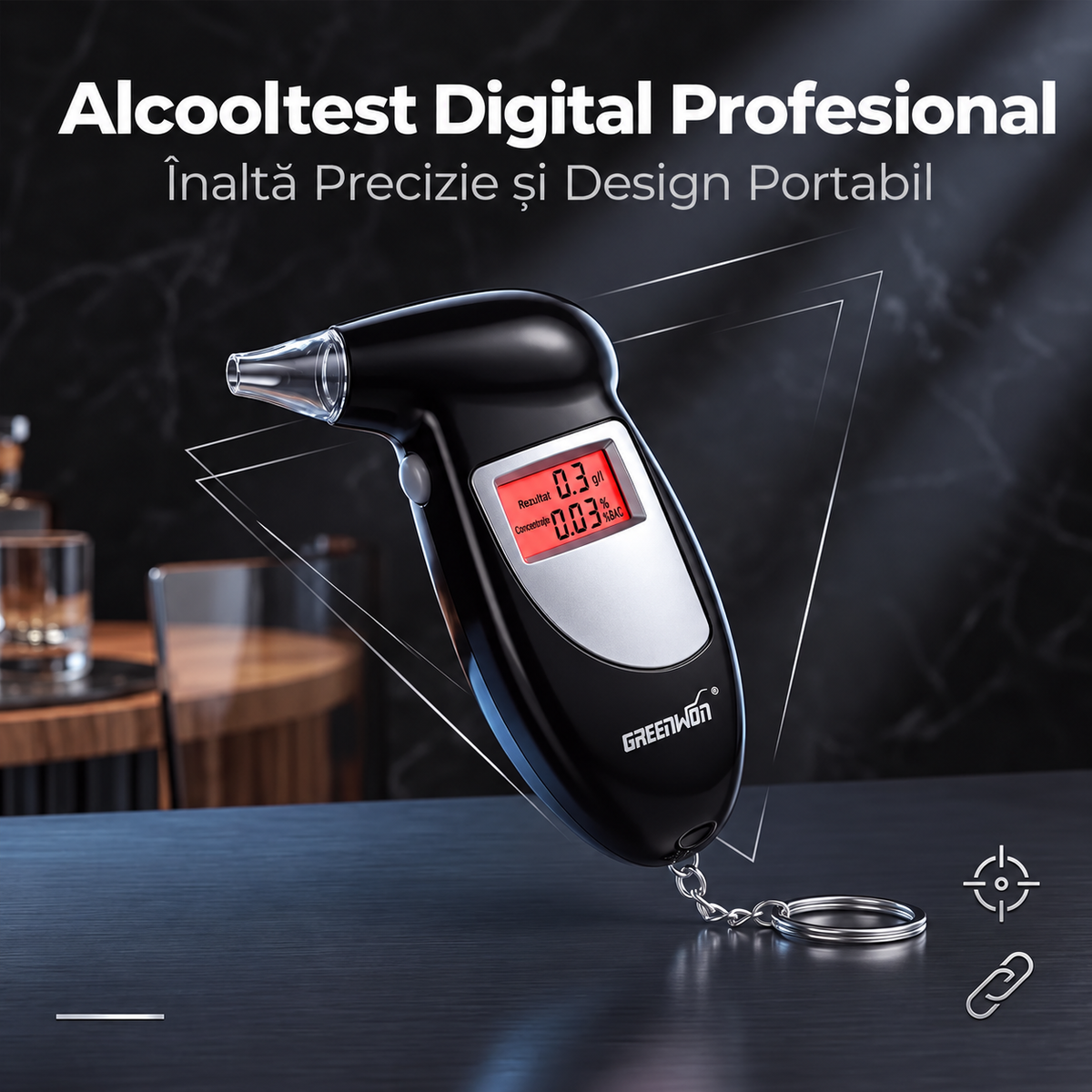 Alcooltest Digital Portabil
