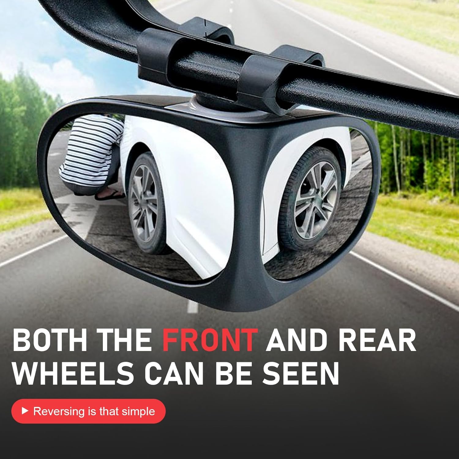 Oglindă Suplimentara Anti‑Unghi Mort