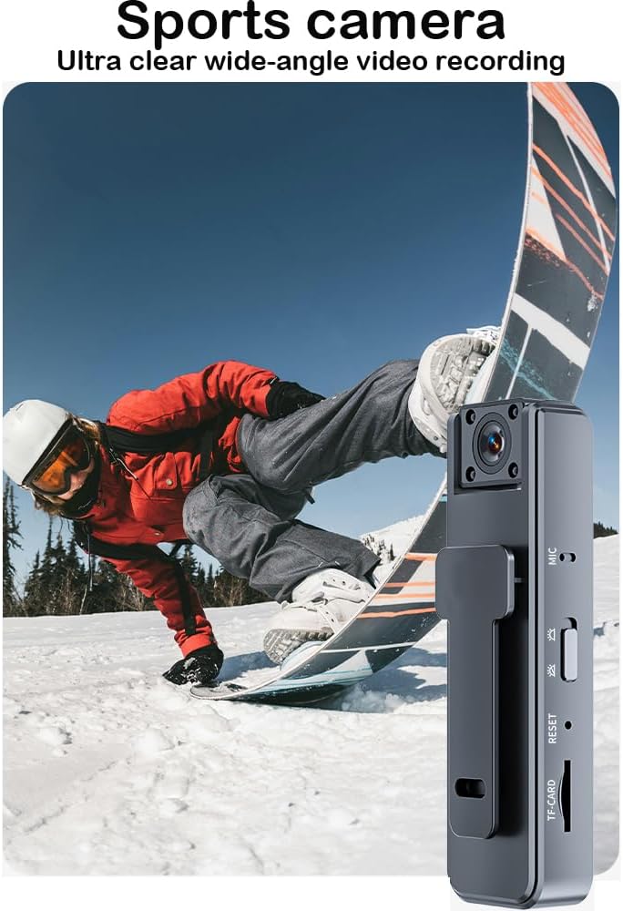 Mini Cameră Body Portabilă Discretă