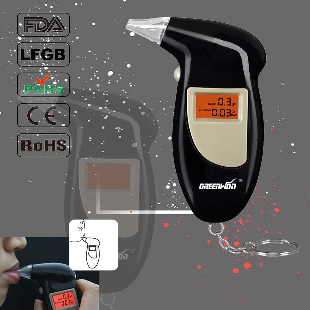 Alcooltester Portabil pentru Chei