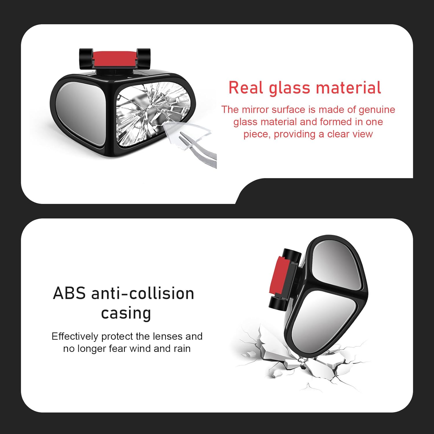 Oglindă Suplimentara Anti‑Unghi Mort