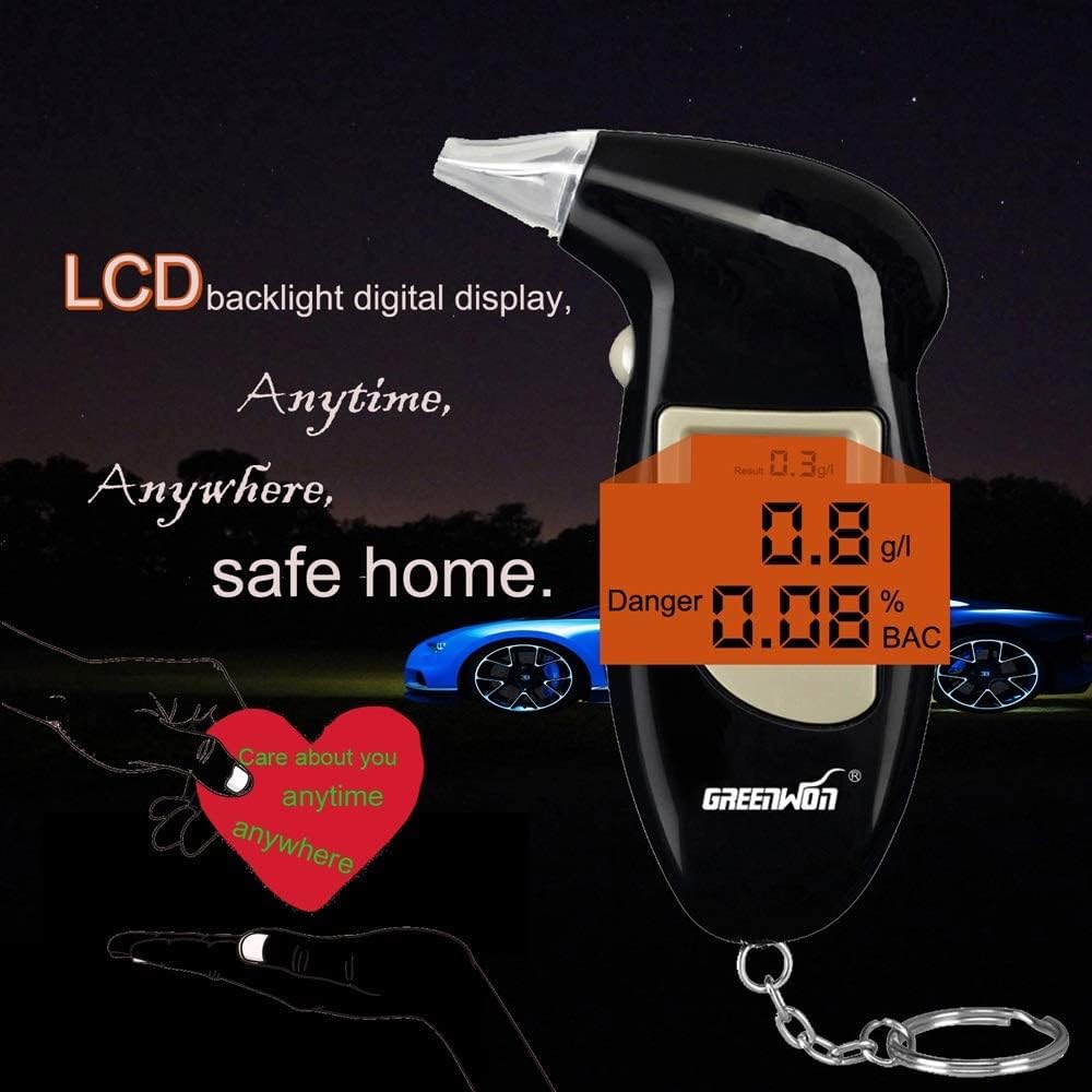 Alcooltester Portabil pentru Chei